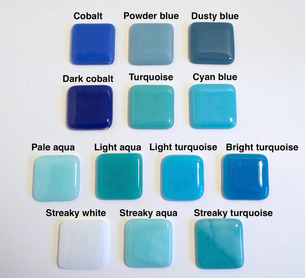 Color sample for Fused Glass Cabinet Door Knobs & Pulls